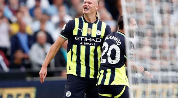 Haaland yine fırtına gibi! Manchester City 3 puana ulaştı